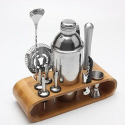 12 Piece Stainless Steel Cocktail Kit