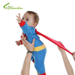 Baby Boy Romper Superman Long Sleeve Costume