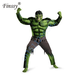 Children's Hulk Muscle Green Cosplay Costume