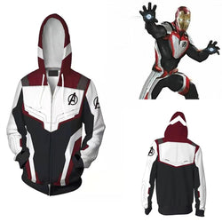 Avengers Endgame Quantum Realm Sweatshirt Hoodie Jacket