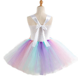 Rainbow Unicorn Girls Costume Dress