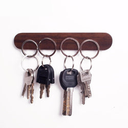 Magnetic Wooden Key Hangers