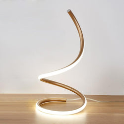 Modern Spiral Table Lamp