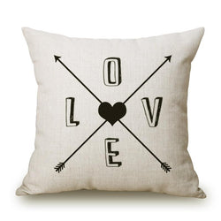 Geometric Romantic Modern Pillow Cover