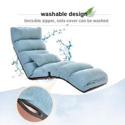 Adjustable Lazy Bean Bag Tatami Folding Recliner Sofa
