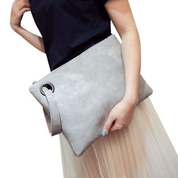Clutch Bag Leather Envelope 