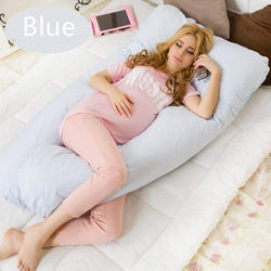 Comfortable Pregnancy U Type Pillows Blue - Trendotrends