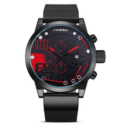 Fahion Luxury Watch Full Steelred 