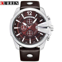 Luxury Retro Watchsilver brown 