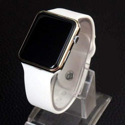 Men's Casual LED Watchwhite rose 