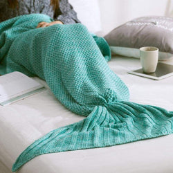 Mermaid Blanket Handmade 