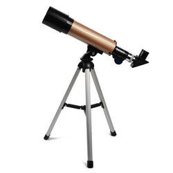 360x50mm Astronomical Refractor Telescope 90x AmplificationGold 