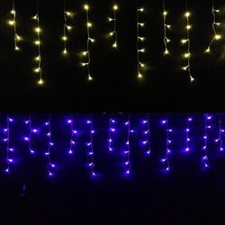 Christmas Garland LED Curtain Icicle String 