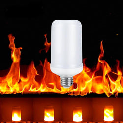 LED Flame Effect Fire Light Bulb 