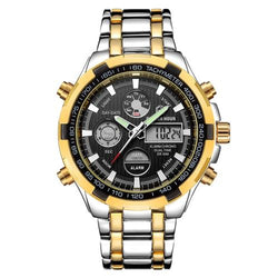 Waterproof Military Stainless Steel Watch