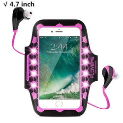 LED Sports Running Universal Phone Armband