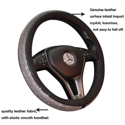 Rhinestone Steering Wheel Cover 