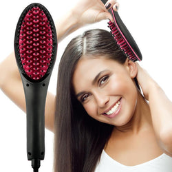 Hair Straightener Brush 