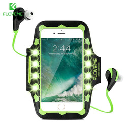 LED Sports Running Universal Phone Armband