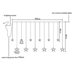 LED String Warm White Christmas Ornaments Fairy Lights 