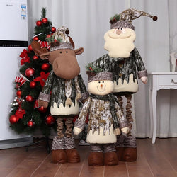 Big Retractable Christmas Dolls Decoration 
