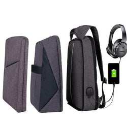 Slim Laptop Anti Theft Backpack with USB & Headphone