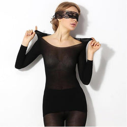 Women's Ultra Soft Thermal Underwear Long Johns SetBlack 