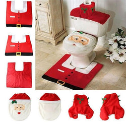 Christmas Santa Toilet Seat Cover 
