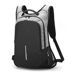 Stylish Multifunctional USB Charging Anti-theft Backpack