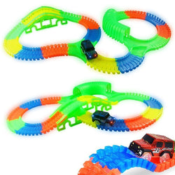 Glow Track Racing Set Car Toy 
