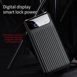 Quick Charge 3.0 10000mAh Power Bank LED Display