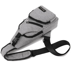 Anti Theft with USB Charging Shoulders Crossbody Bag