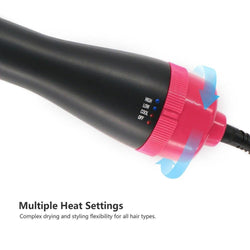 1000W Rotating Curling Iron Brush 