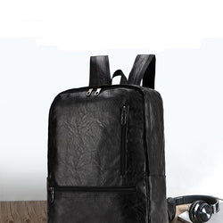 Laptop Leather Anti theft Waterproof Backpack
