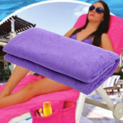 Sun Lounger Towel BagPurple 