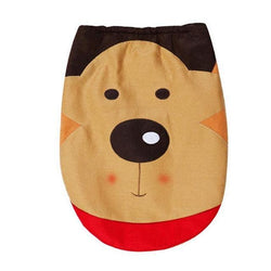 Santa Claus Toilet Lid Cover Christmas DecorationReindeer 