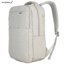 Anti Theft Canvas Leisure Business 15.6inch Laptop Backpack With Headphone Interface