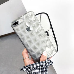 Luxury Diamond Texture Case For iPhone 6 6s 7 8 Plus X XR XS Max