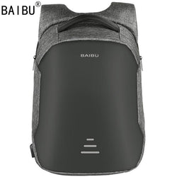 Multifunction Anti-theft 15.6" Laptop Backpack with USB Charging