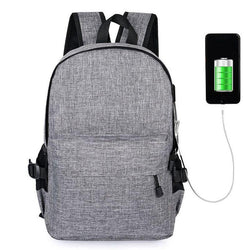 15 inches Laptop Anti-theft Backpack USB Charger