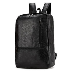 Laptop Leather Anti theft Waterproof Backpack