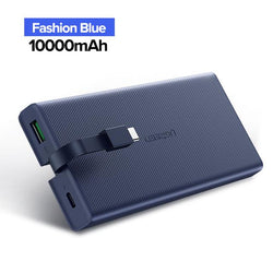 10000mAh Power Bank 18W Quick Charge 3.0 Type C