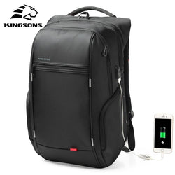 Laptop Anti-theft Waterproof Backpack with USB Charging