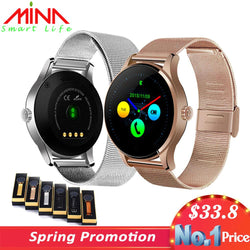 Round Screen Sport Heart Rate Monitor Bluetooth SmartWatch