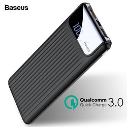 Quick Charge 3.0 10000mAh Power Bank LED Display