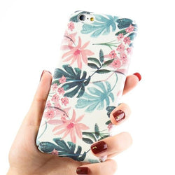 Tropical Leaves Case For Samsung Galaxy s10 S8 S9 Plus S7 Note 9 8 A70 A5 A7 J3 J5 2017 A6 A8 J6 J8 Plus Model 4