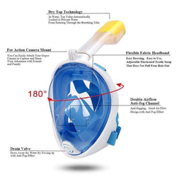 Seaview 180° Full Face Snorkel Mask 