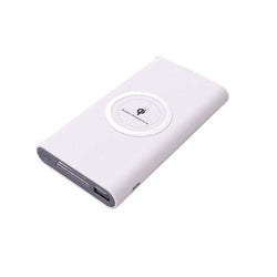 Wireless Charging Power Bank 10000mAhWhite 