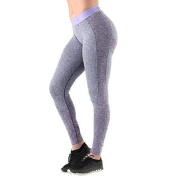 Workout High Waist LeggingsPurple S 